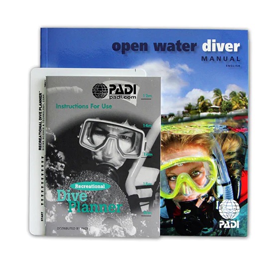 MANUALE Didattico + Tasse di CERTIFICAZIONE PADI (obbligatorio per tutti i corsi contrassegnati con *)