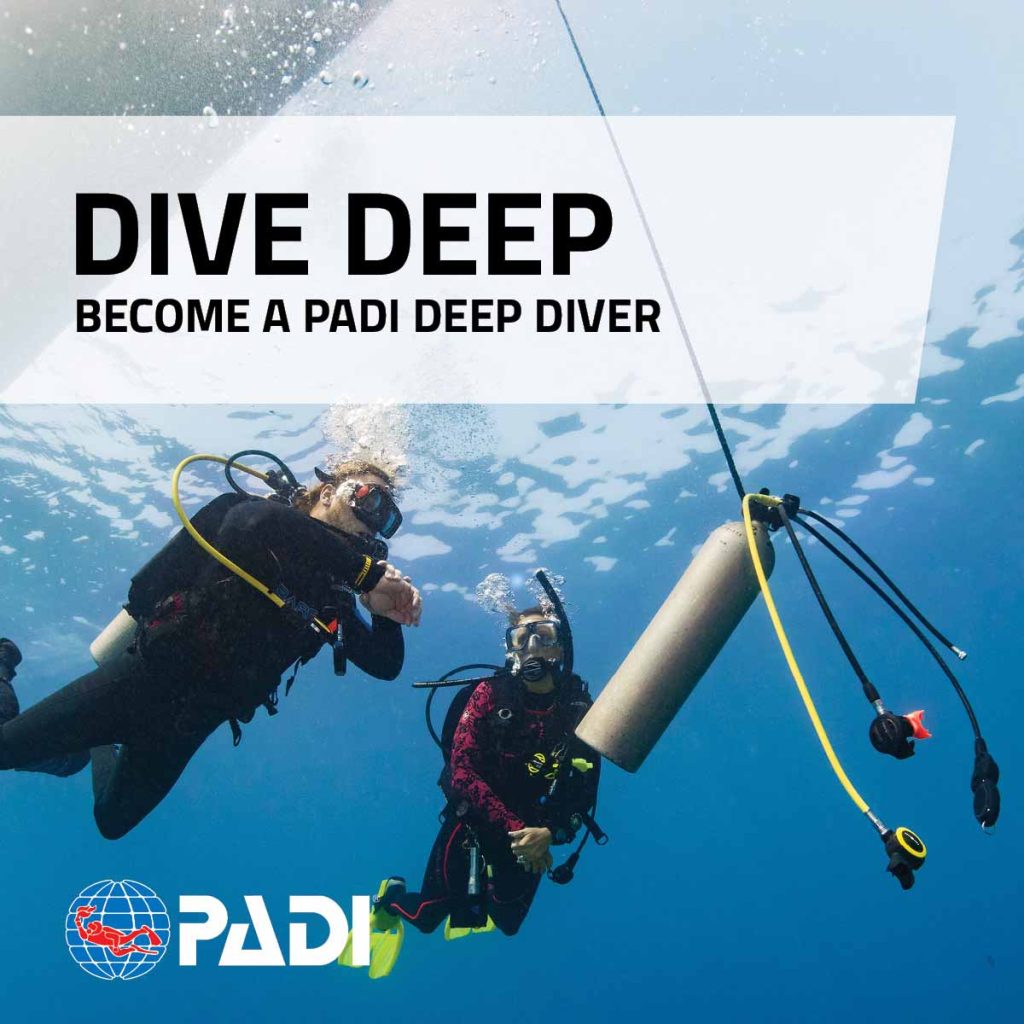 DEEP DIVE SPECIALTY* – Includes: 4 ocean dives